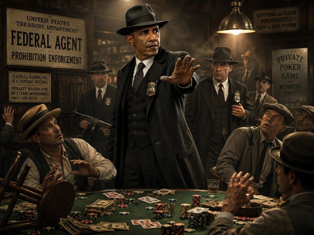 Obama turns PokerStars into Falling Stars