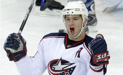 Rick Nash and the Blue Jackets bursting the bubble